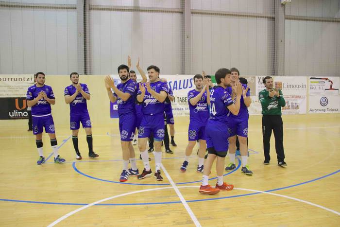 Tolosa CF Eskubaloia, ligako 100 1557054451150