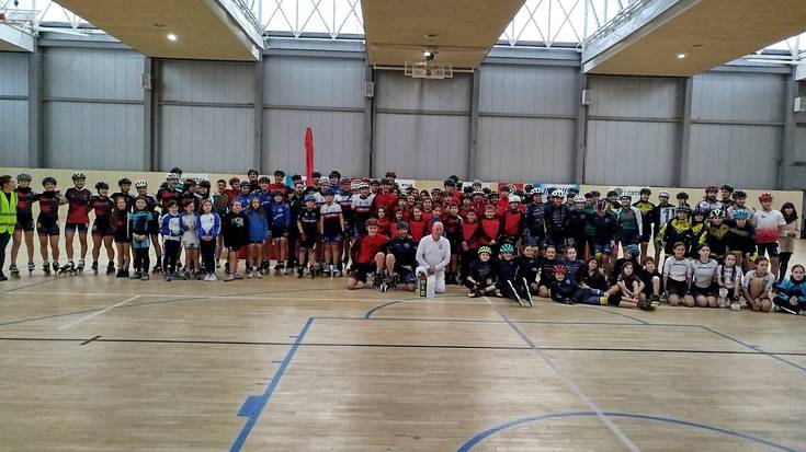 Ehundik gora patinatzaile Usabalen