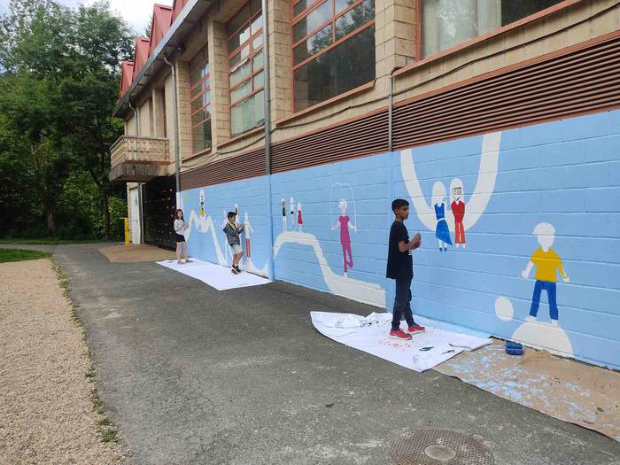 Ikaztegieta, mural margoketa 43 1654855838958