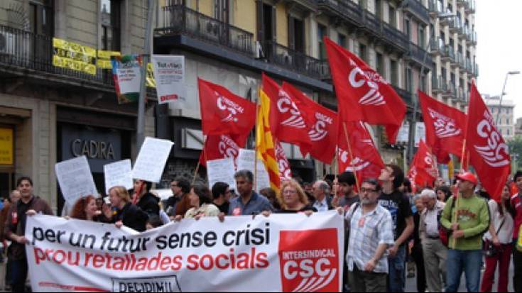 Kataluniako sindikalgintzari begirada