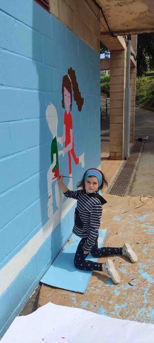 Ikaztegieta, mural margoketa 36 1654855837753