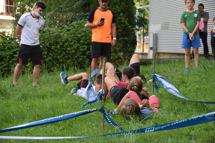 Konkis txiki egin dute Zizur 15 1628934863293