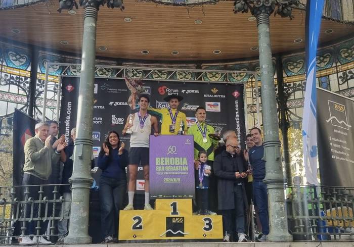 Iraitz Arrospide hirugarren Behobia-Donostian