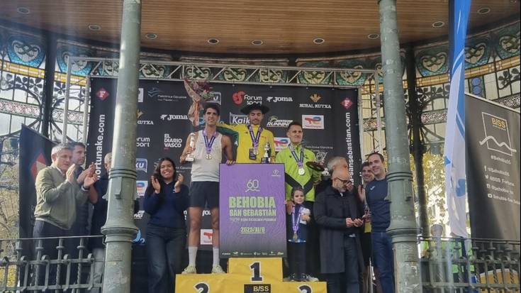 Iraitz Arrospide hirugarren Behobia-Donostian