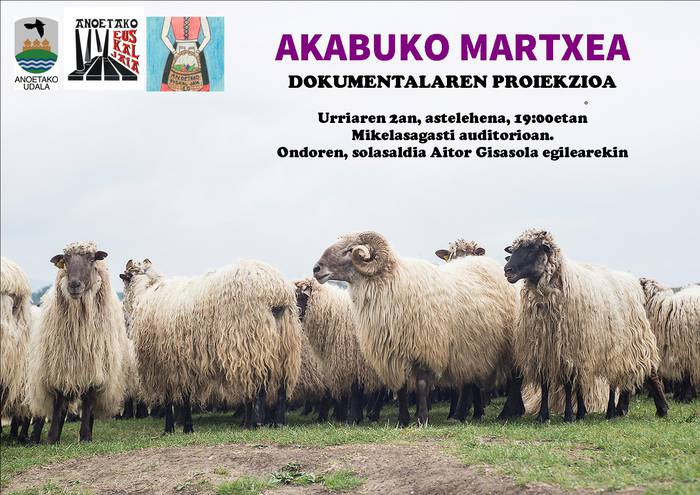 Urriaren 2an 'Akabuko martxea' dokumentala eskainiko dute Anoetan