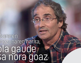 Euskararen geroaz hitzaldia emango du Jon Sarasuak