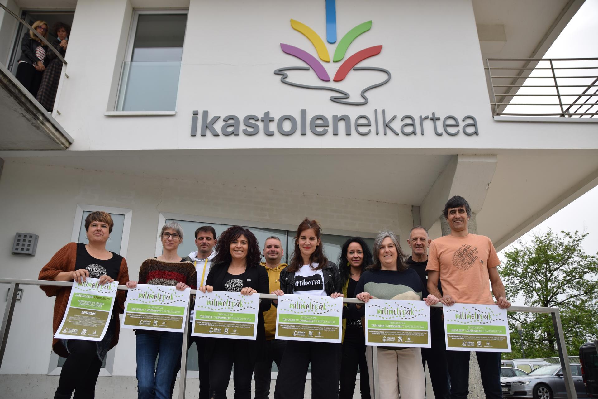 Ikastola batetik beste ikastoletara jauzi egingo dute Milimetroetan