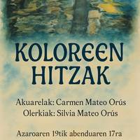Erakusketa. 'Koloreen hitzak'
