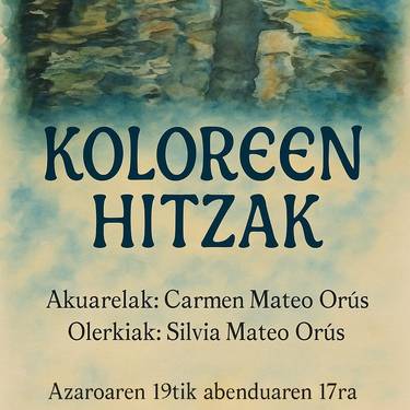 Erakusketa. 'Koloreen hitzak'