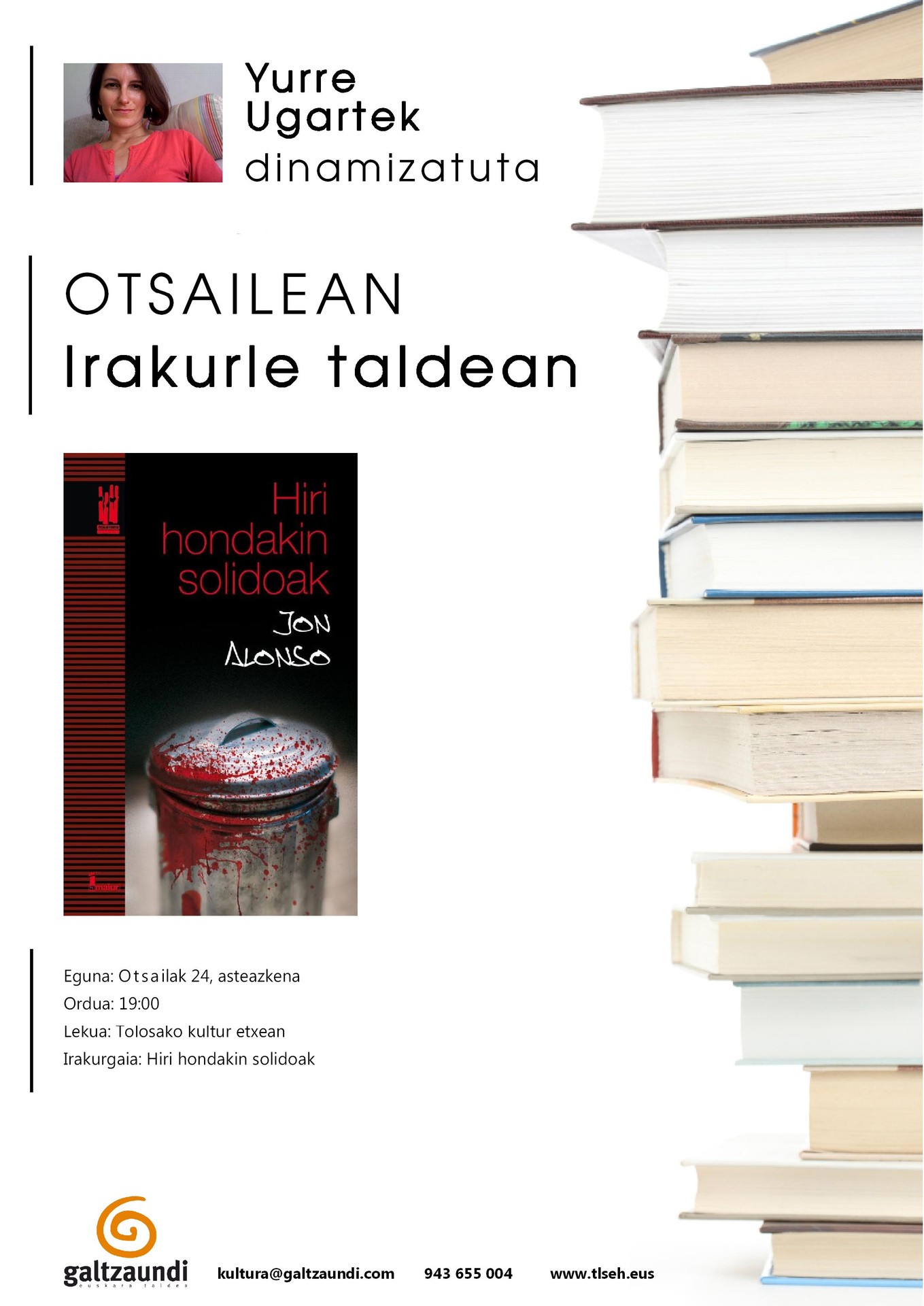 Jon Alonsoren "Hiri hondakin solidoak" aztertuko d