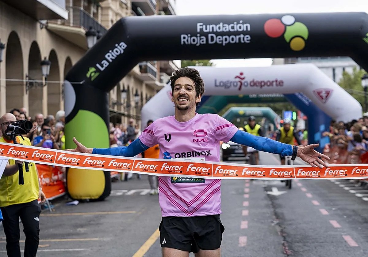 Iñaki Jimenezek Logroñoko maratoia irabazi du