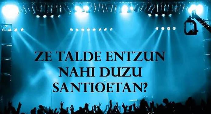 Jaietako kontzertuaren bozketa fasea zabaldu dute