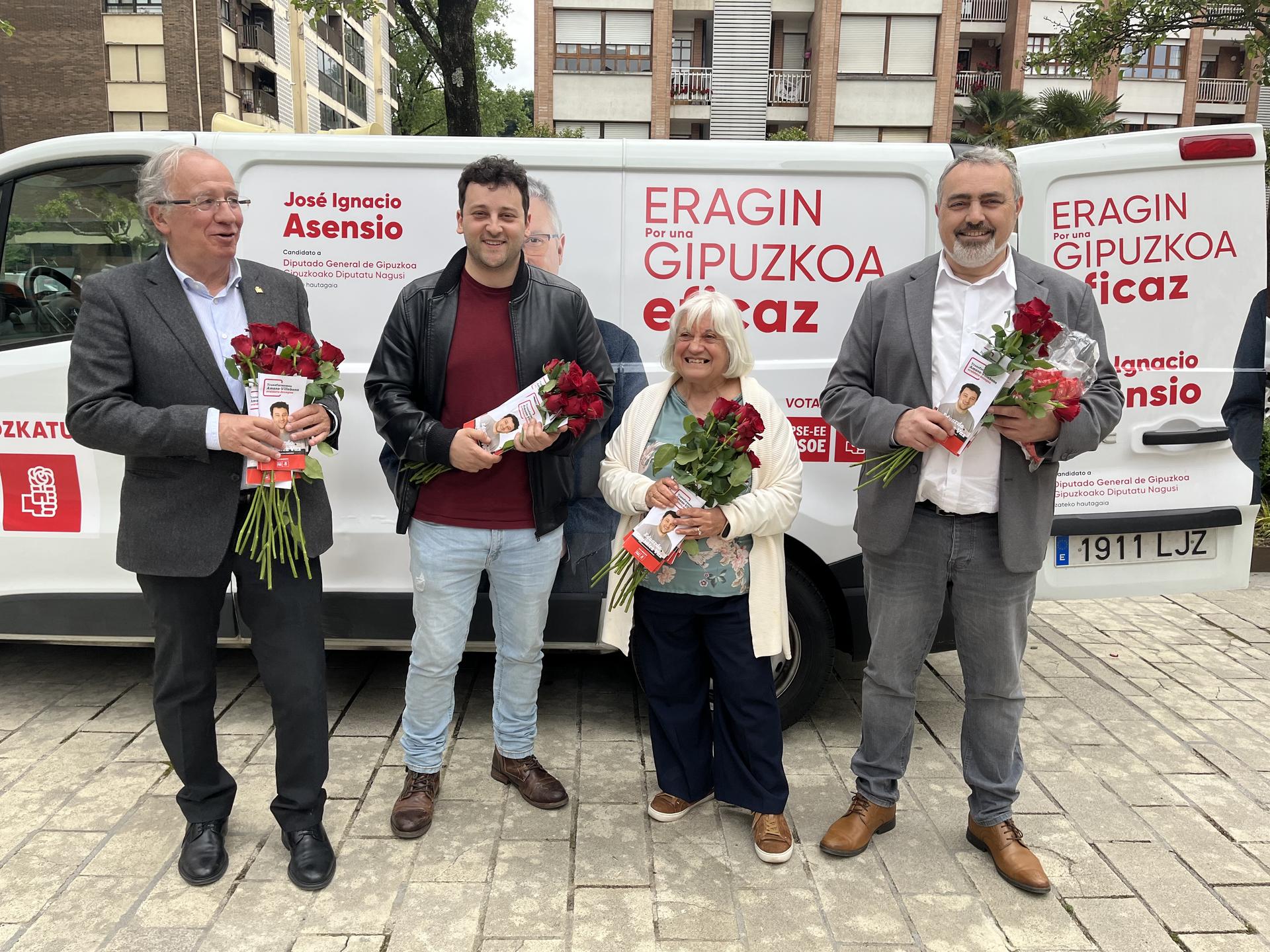 Arrosak banatu dituzte