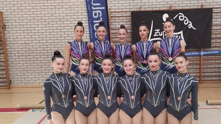 Seniorrak bigarren eta jubenilak hirugarren