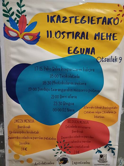 Ikaztegietako II. Ostiral Mehe Eguna