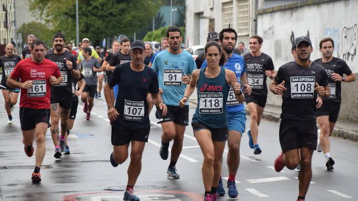 Aitor Mimenza eta Maria Navascues izan dira azkarrenak Tolosako XXXIV. Herri Krosean