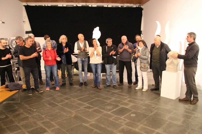 Eskultoreen erakusketa inaug 5 1541877655741