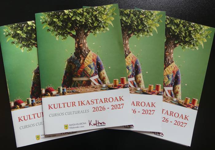 Udalaren kultur ikastaroetan izena emateko epea irekiko da bihar