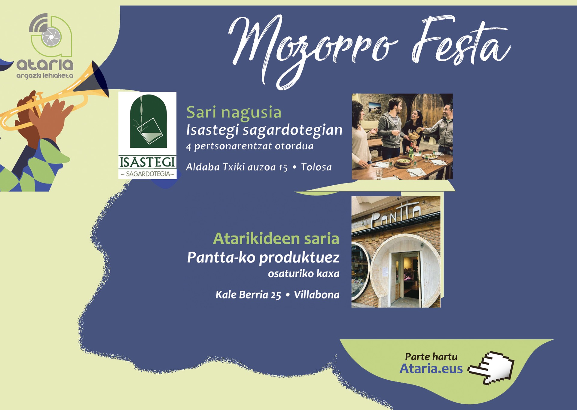 Inauterietako zozketa berezia: mozorro festa