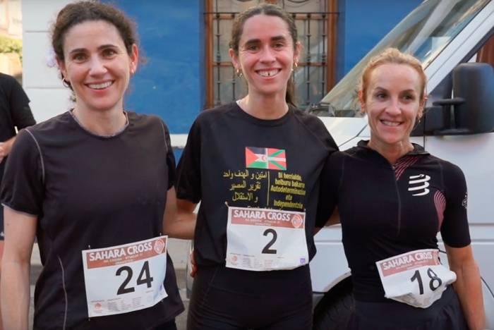 Enara Agote irabazle, Sahararen aldeko krosean