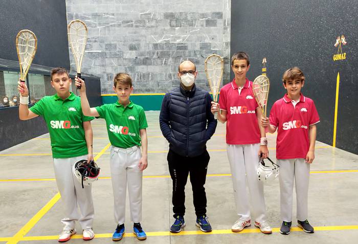 Xareko txapeldun berriak Ametsa trinketean