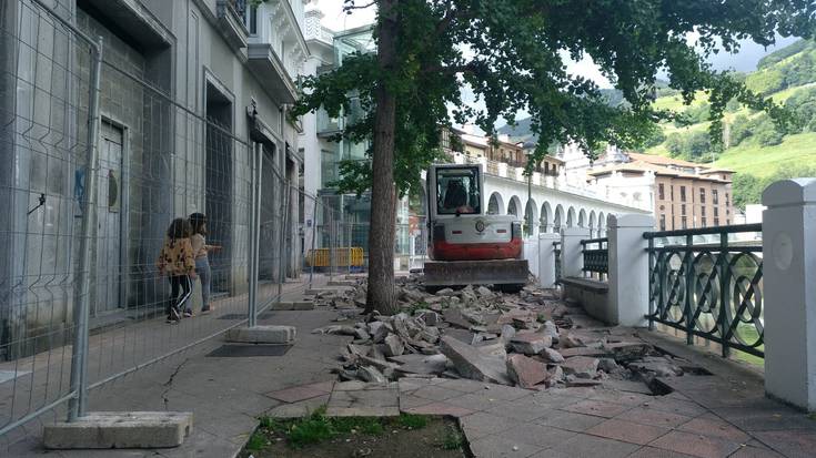 Zorua berritzeko lanak