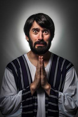 San José hecho un cristo