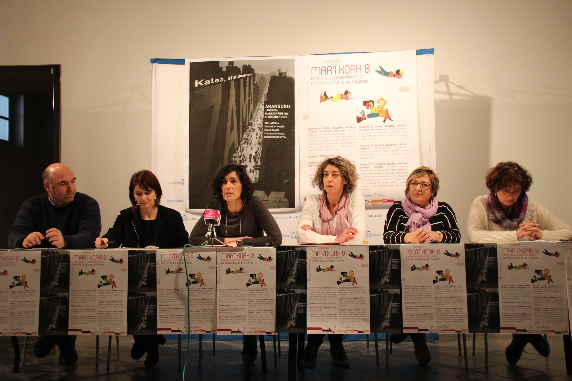 Martxoaren 8ko ospakizuna noizbait desager dadin