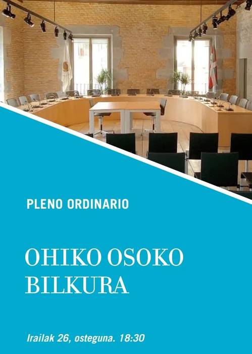 Ohiko osoko bilkura