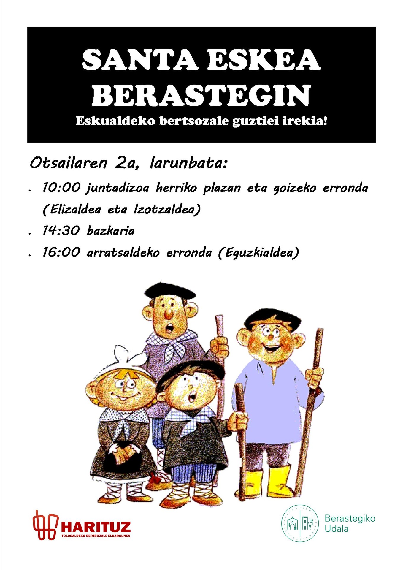 SANTA ESKEA EGINGO DA BERASTEGIN