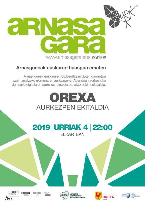 Aurkezpen ekitaldia: Arnasa gara
