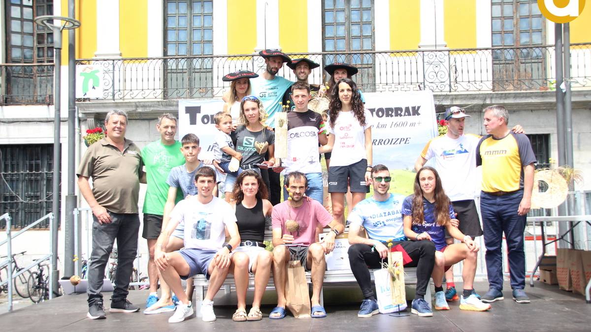 Oihana Zubillagak eta Iñigo Uribeetxebarriak irabazi dute T3T mendi maratoia