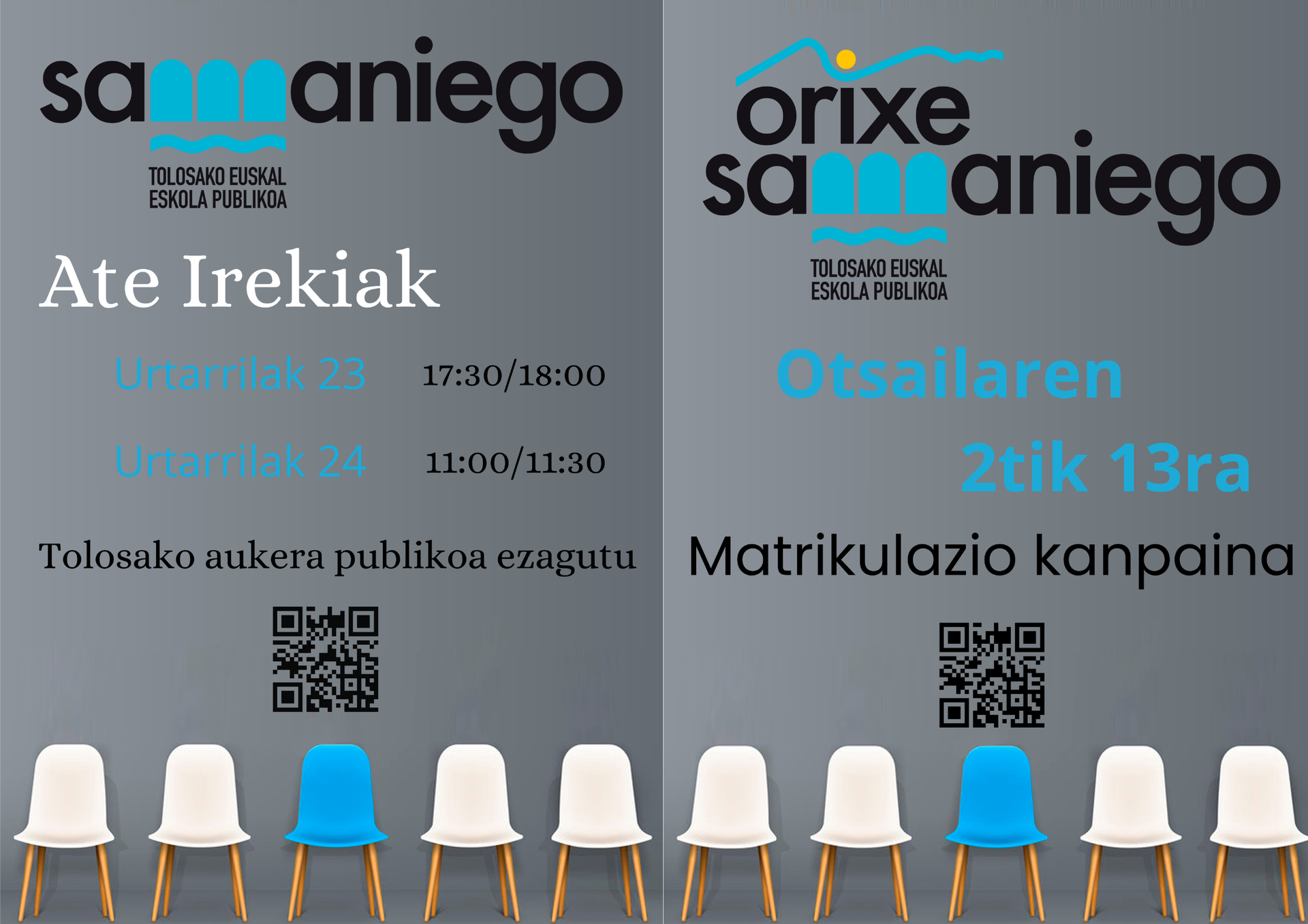 Ate irekiak eta aurrematrikula