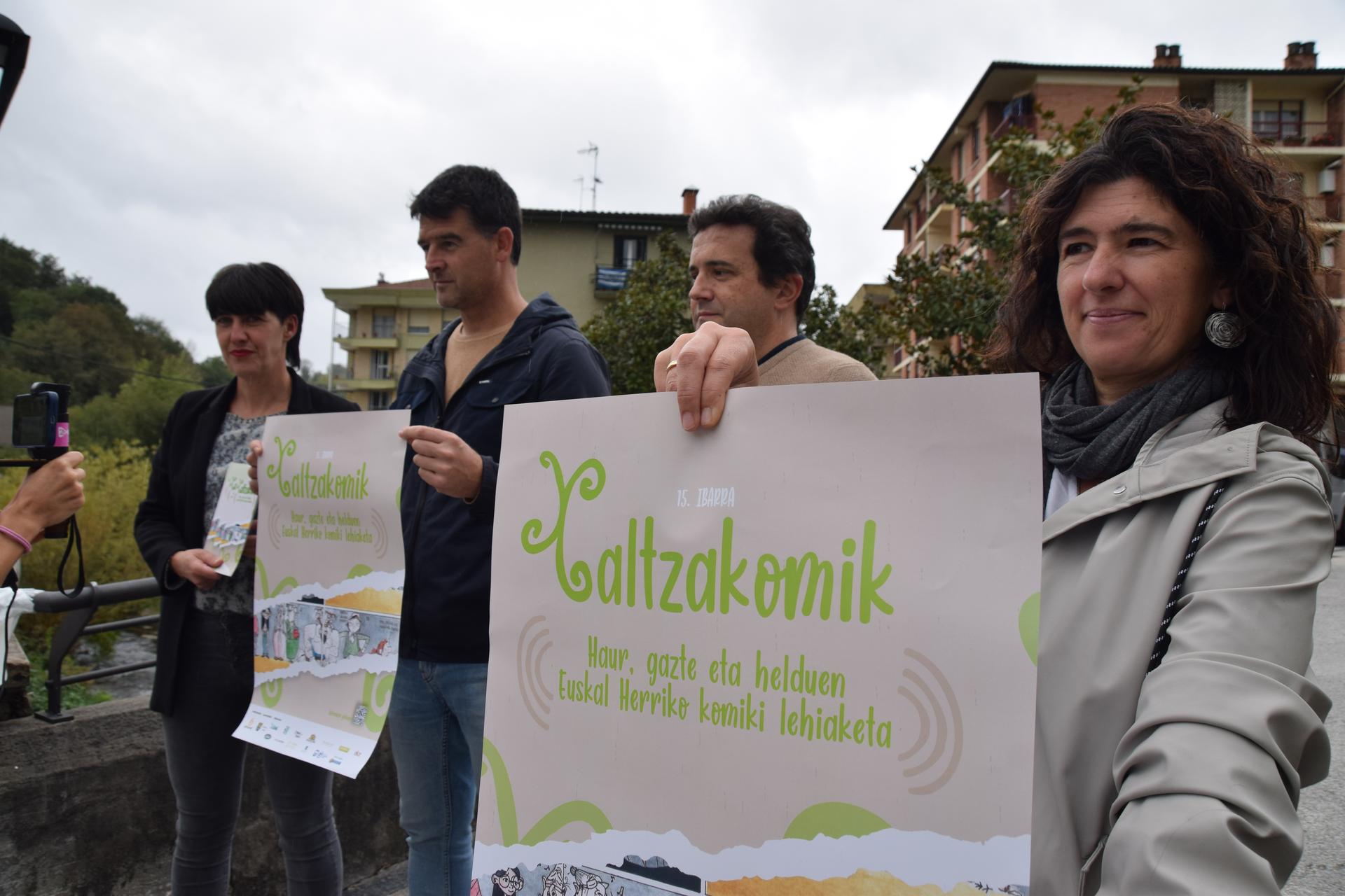 Irria eta Ibarra uztartuko dituzte komikietan