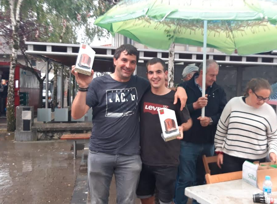 Josu Urdanpilletak eta Iker Ruizek izan dute punteria onena tokan