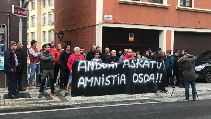 Andoni Goikoetxearen askatasuna eskatu dute Ibarran