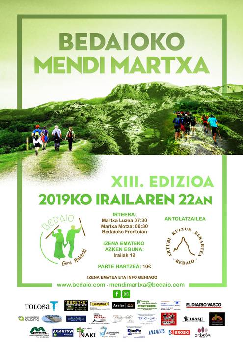 Bedaioko XIII. mendi martxa