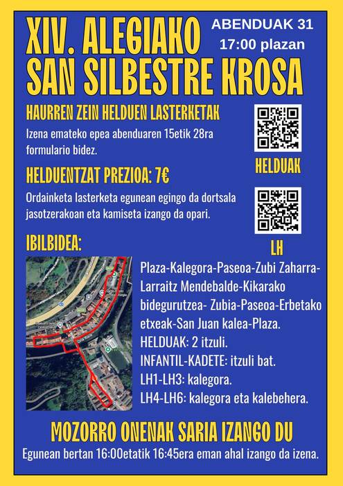 San Silvestre krosa