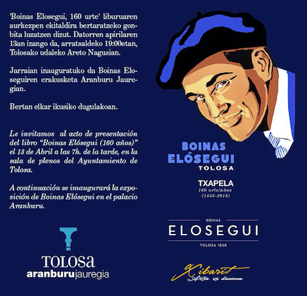 'Boinas Elosegi, 160 urte' liburuaren aurkezpena