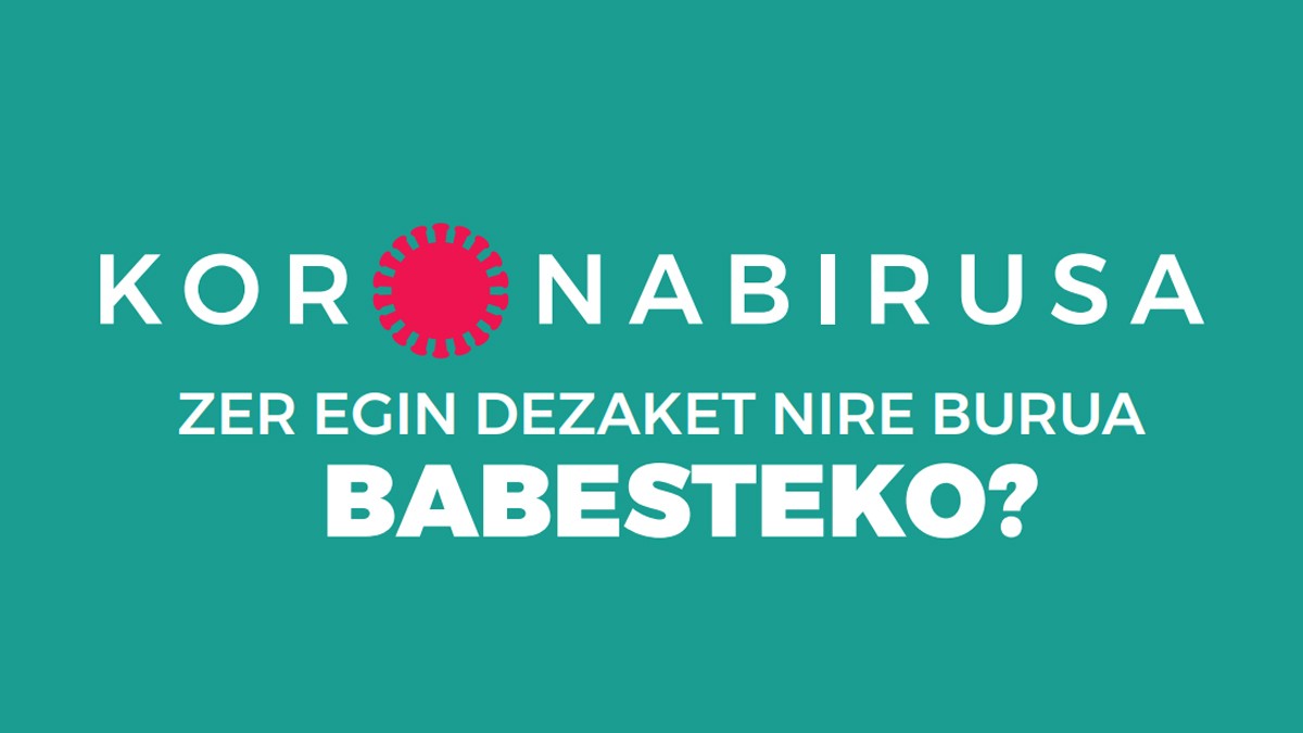 Zer egin dezaket babesteko?