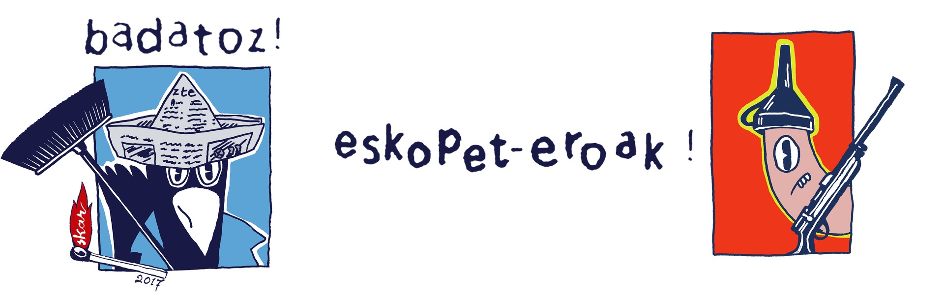 Badatoz eskopetariak