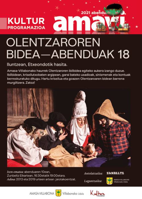 Abenduko kultur egitaraua kaleratu du Udalak