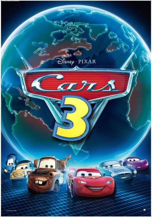 Cars 3, filma