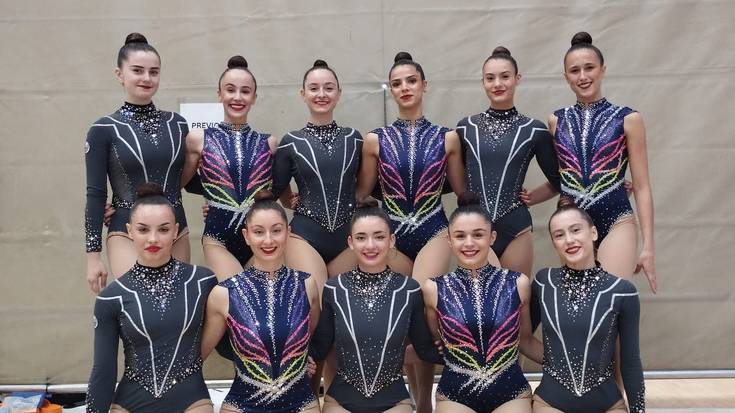 Belabietako gimnastek Tolosako eta San Andres topaketetan parte hartu dute