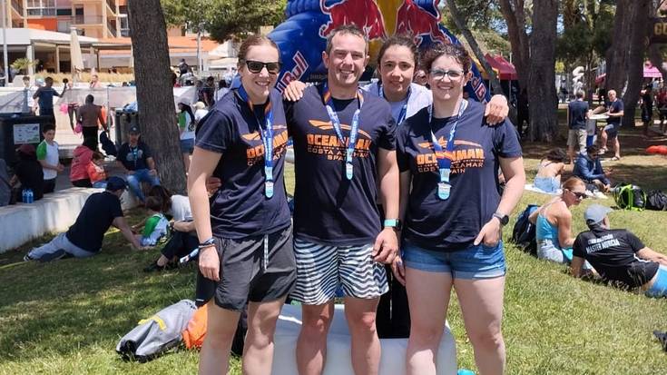 Tolosaldea IKTko igerilariak bikain Oceanman Benicassim zeharkaldian