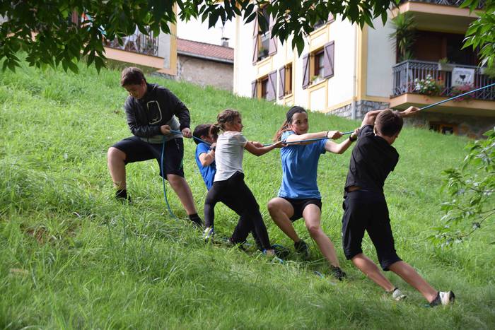 Konkis txiki egin dute Zizur 4 1628934857994