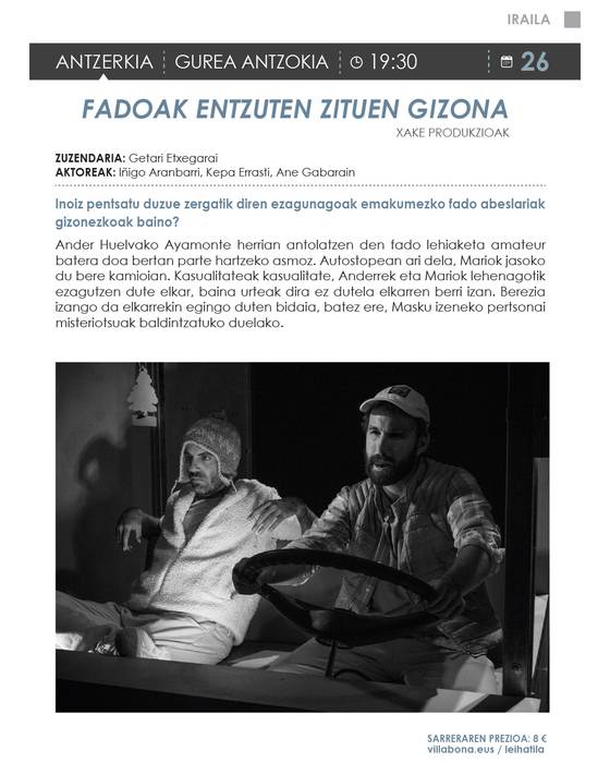 Iraileko kultur egitaraua