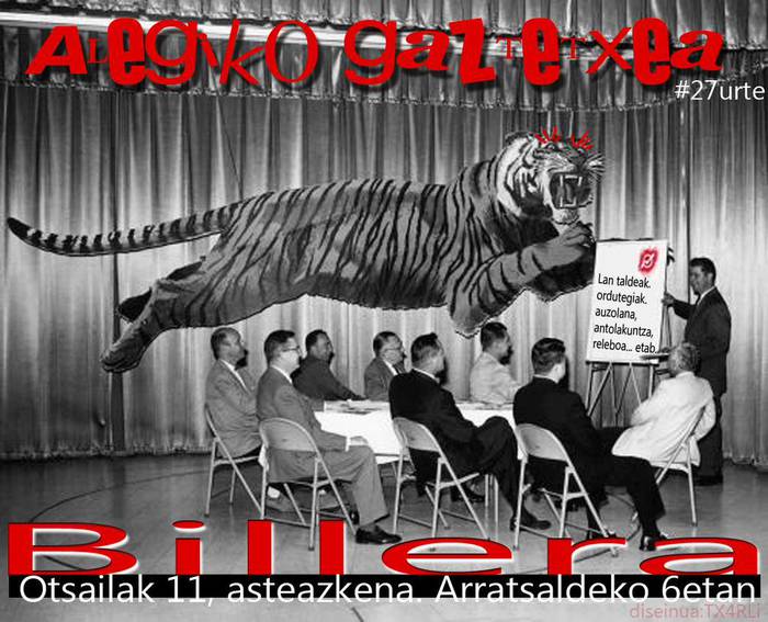 Bilera. Alegiako Gaztetxea