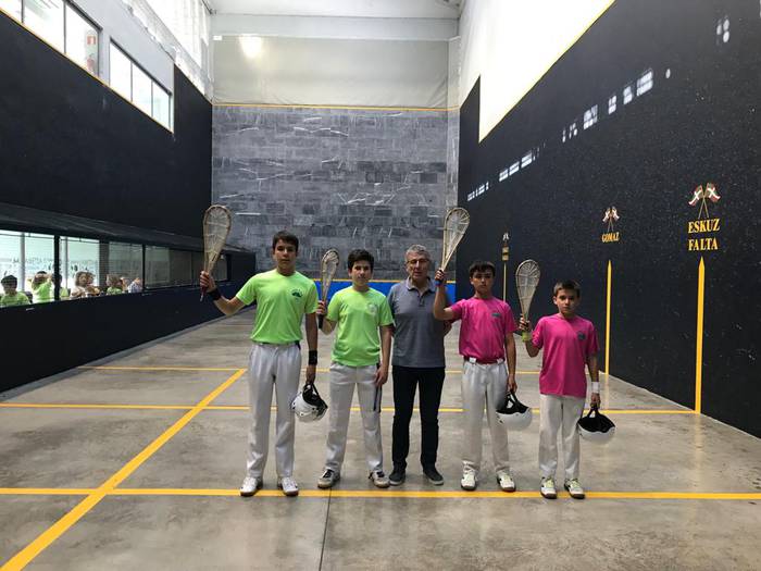 Xarea, xare eskola eta Irura irabazle