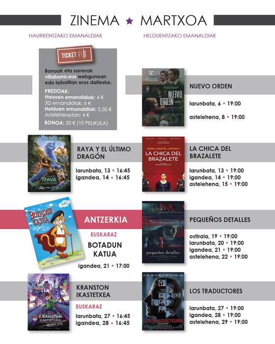 Martxoko kultur egitaraua